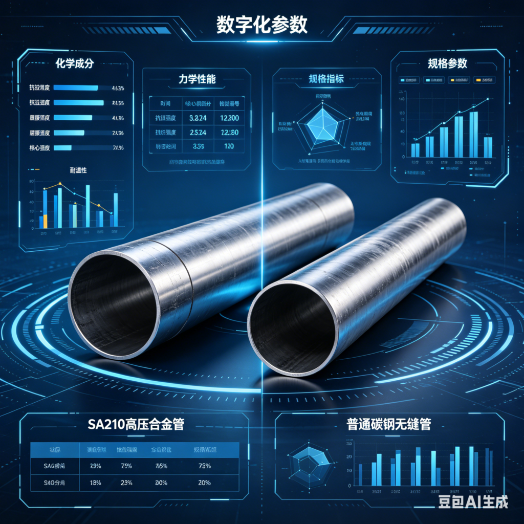 SA210 高压合金管,SA210C无缝钢管