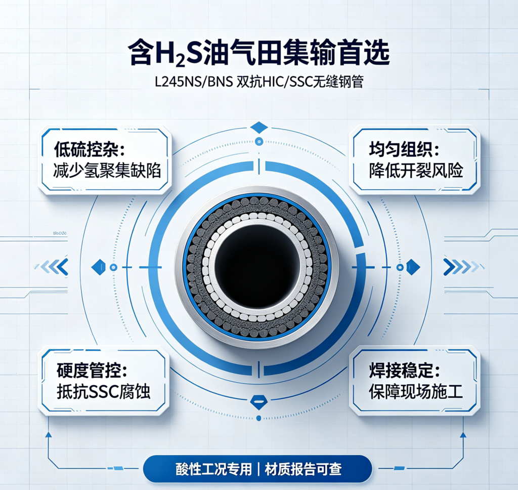 L245NS/BNS管线无缝钢管,L245NS/BNS厂家价格