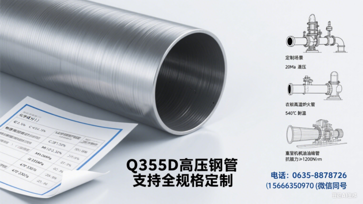 Q355D 高压钢管定制,Q355D 高压钢管厂子,Q355D高压无缝管现货库存,Q355D高压无缝管现货库存价格